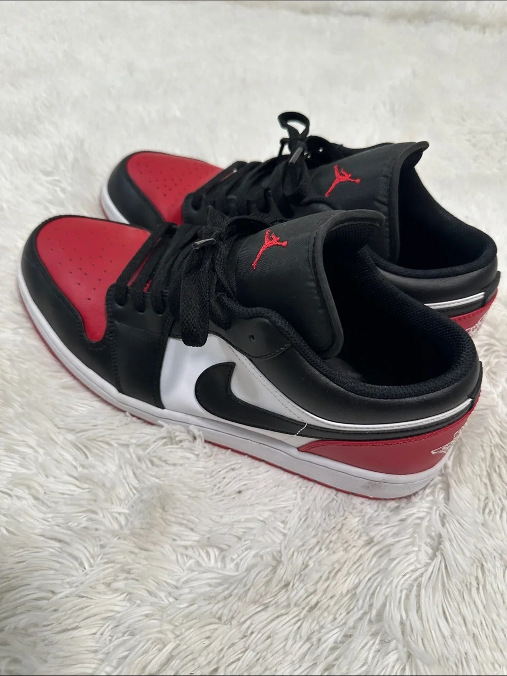 ❤️ Jordan 1 Low Bred Toe 2.0 Shoe